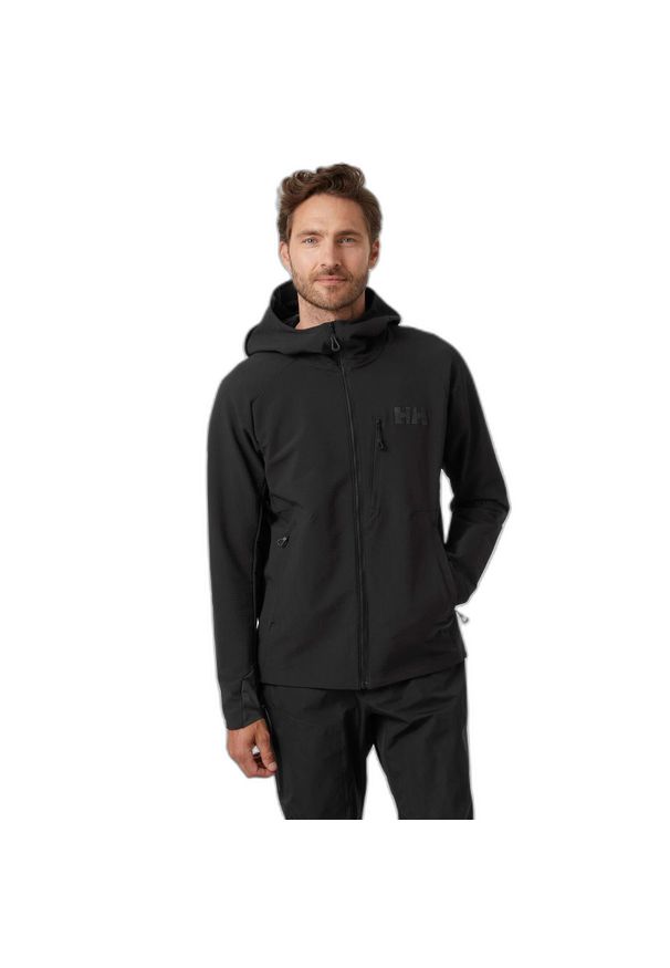 Wodoodporna kurtka Helly Hansen Odin Pro Shield. Kolor: szary, wielokolorowy, czarny. Sport: turystyka piesza