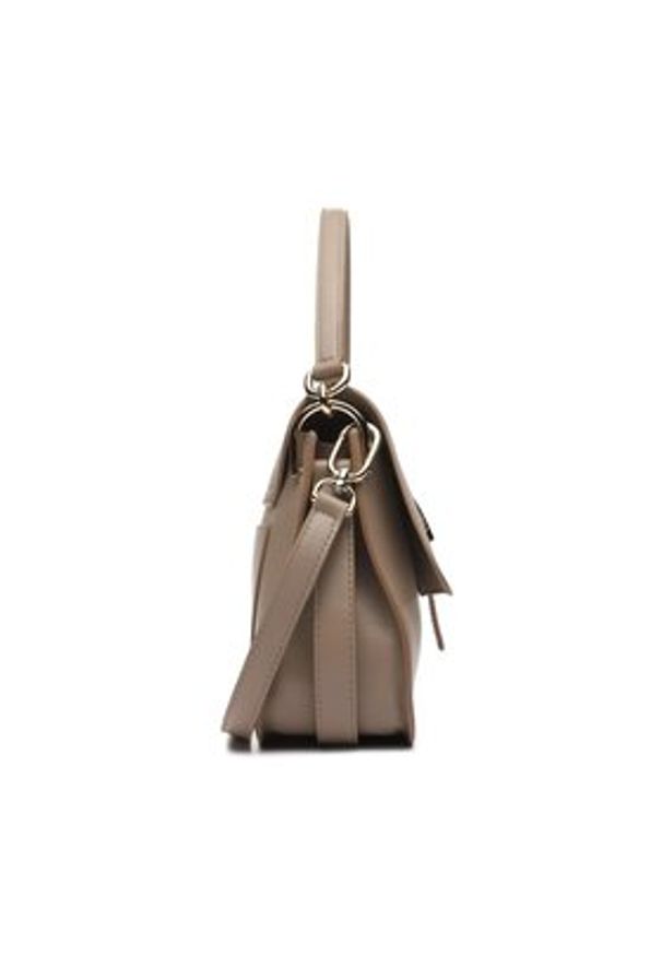 Furla Torebka Flow WB00996-BX2045-1257S-1007 Beżowy. Kolor: beżowy. Materiał: skórzane