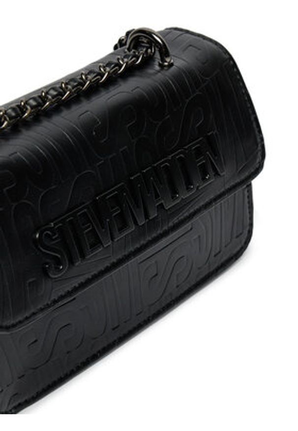Steve Madden Torebka Bdoozy SM13001043 Czarny. Kolor: czarny. Materiał: skórzane