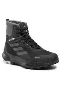 Adidas - adidas Trekkingi TERREX WMN MID RAIN.RDY Hiking Shoes HQ3556 Czarny. Kolor: czarny. Materiał: materiał