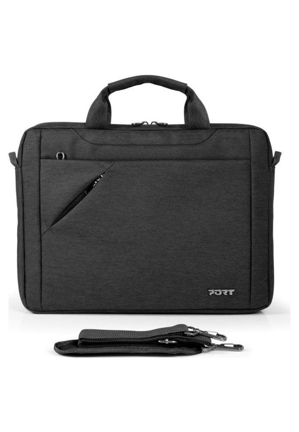 PORT DESIGNS - Torba Port Designs Sydney 15.6'' czarny. Kolor: czarny. Styl: elegancki
