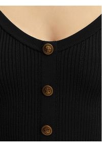 Guess Top W5YR10 Z0130 Czarny Regular Fit. Kolor: czarny. Materiał: syntetyk #4