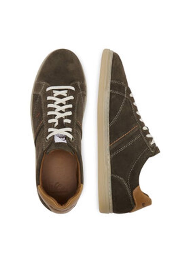 Quiksilver Półbuty JAYDEN-01 MB Khaki. Kolor: brązowy. Materiał: zamsz, skóra