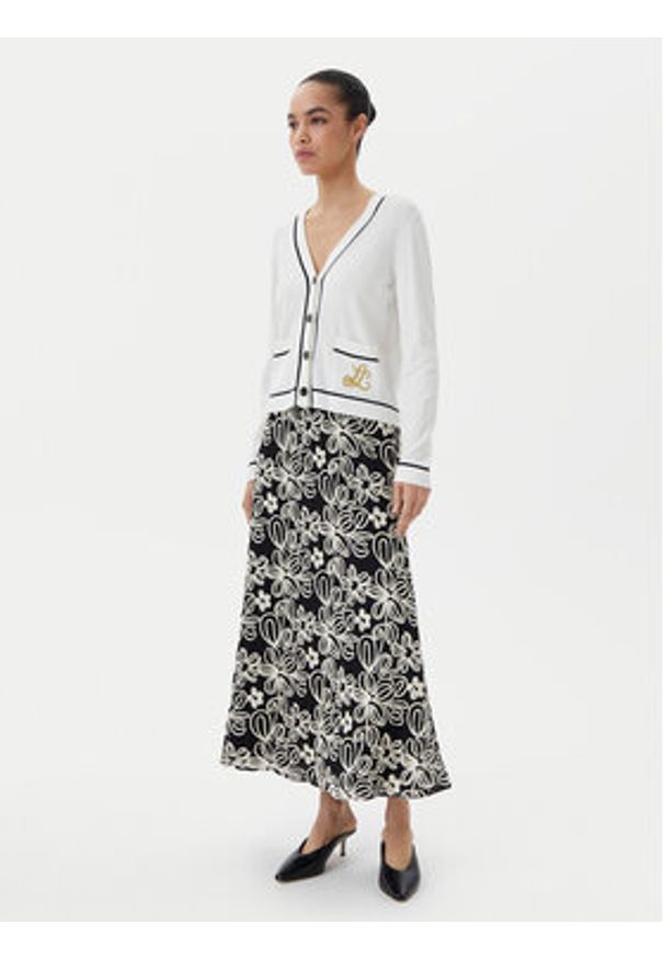 Luisa Spagnoli Kardigan Canaria 100003 Écru Regular Fit. Materiał: wiskoza