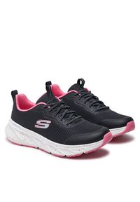 skechers - Skechers Sneakersy 150472/BKPK Czarny. Kolor: czarny. Materiał: materiał #2