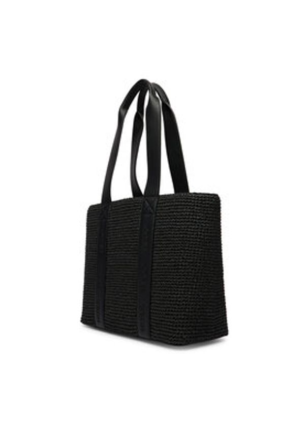 Hugo - HUGO Torebka 50563016 Czarny. Kolor: czarny. Materiał: skórzane