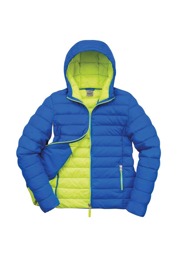 RESULT - Damska kurtka puchowa Result Snowbird. Kolor: niebieski, wielokolorowy, zielony. Materiał: puch. Sezon: zima