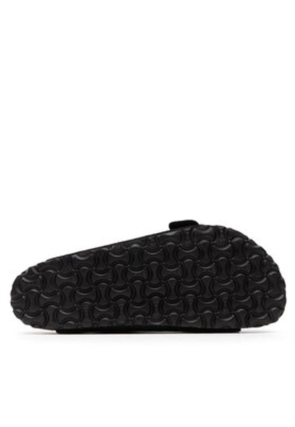 Birkenstock Klapki Arizona Bs 0951321 Czarny. Kolor: czarny. Materiał: welur, skóra