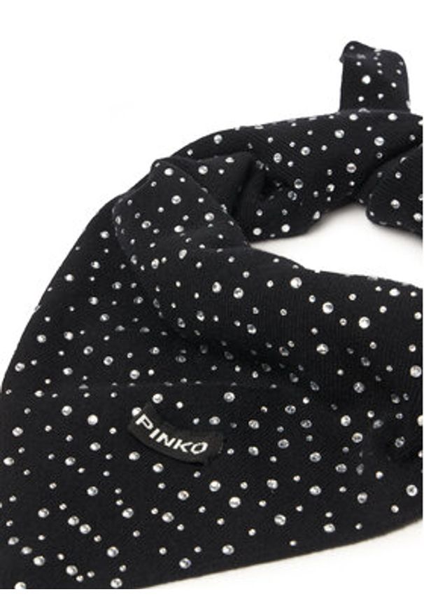 Pinko - PINKO Chusta Svizzera 106001 A2Z8 Czarny. Kolor: czarny. Materiał: wełna, materiał