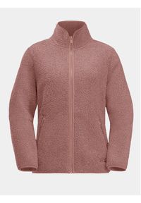 Jack Wolfskin Polar High Curl Jacket 1708732 Różowy Regular Fit. Kolor: różowy. Materiał: polar, syntetyk #3