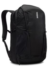 THULE - Thule EnRoute Backpack 30L black. Materiał: nylon. Wzór: paski