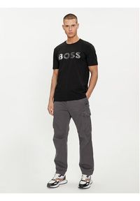 BOSS - Boss T-Shirt Te_Bossocean 50515997 Czarny Regular Fit. Kolor: czarny. Materiał: bawełna