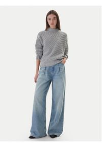 Mustang Sweter Erin 1016786 Szary Relaxed Fit. Kolor: szary. Materiał: syntetyk #3