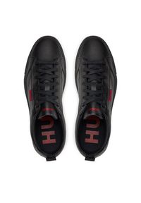Hugo Sneakersy Morrie Tenn napu 50523642 Czarny. Kolor: czarny. Materiał: skóra #4