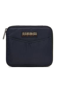 Napapijri Portfel F- Olina NP0A4HFM1761 Granatowy. Kolor: niebieski. Materiał: materiał #1