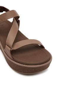 Teva Sandały Madera Wedge 1151015 Brązowy. Kolor: brązowy. Materiał: materiał #3
