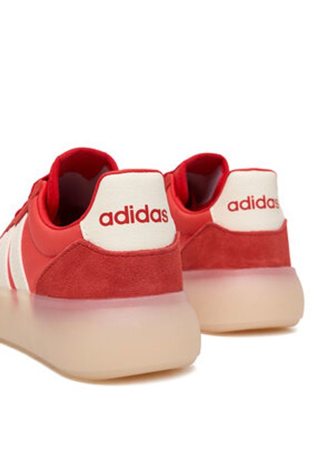 Adidas - adidas Sneakersy Barreda Decode JP6730 Czerwony. Kolor: czerwony. Materiał: materiał