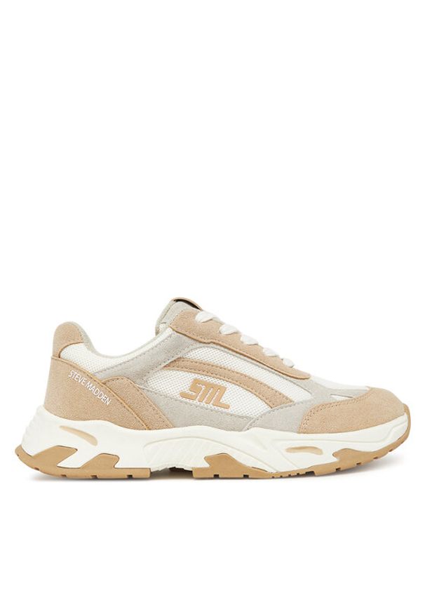 Steve Madden Sneakersy Sneak Peak-E SM19000129 Srebrny. Kolor: srebrny. Materiał: materiał