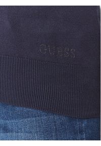 Guess Sweter Elino W2YR30 Z2V62 Granatowy Regular Fit. Kolor: niebieski. Materiał: wiskoza #2