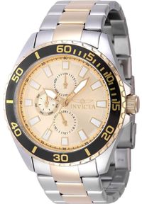 Zegarek Invicta Zegarek marki Invicta model 4757 kolor Zółty. Akcesoria męski. Sezon: Cały rok NoSize #1