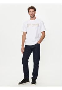 Just Cavalli T-Shirt 76OAHG15 Biały Regular Fit. Kolor: biały. Materiał: bawełna #3