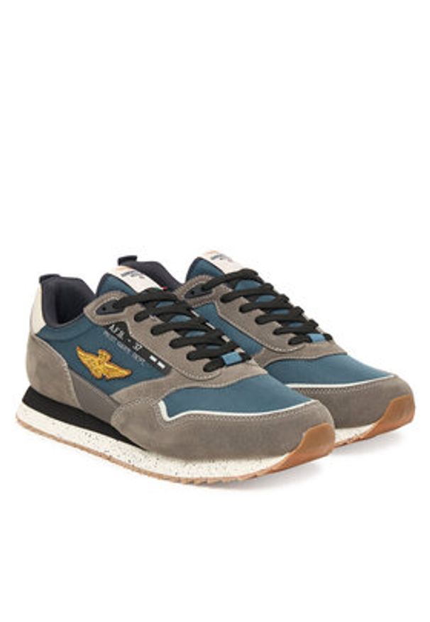 Aeronautica Militare Sneakersy 252SC0288UCT03545 Granatowy. Kolor: niebieski. Materiał: materiał