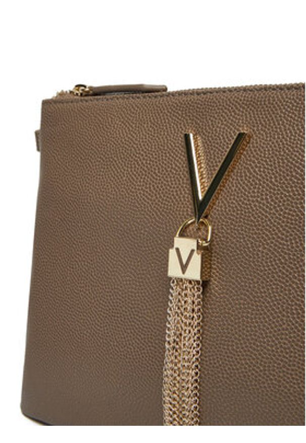 VALENTINO - Valentino Torebka Divina VBS1R419G Brązowy. Kolor: brązowy. Materiał: skórzane