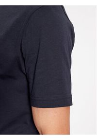 BOSS - Boss T-Shirt Tee 1 50507010 Granatowy Regular Fit. Kolor: niebieski. Materiał: bawełna #3