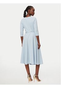 Rinascimento Sukienka koktajlowa CFC0127892003 Błękitny Regular Fit. Kolor: niebieski. Materiał: syntetyk. Styl: wizytowy #4