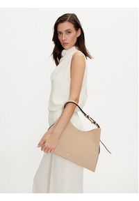Furla Torebka Nuvola L Hobo WB01246 BX2045 8E000 Beżowy. Kolor: beżowy. Materiał: skórzane