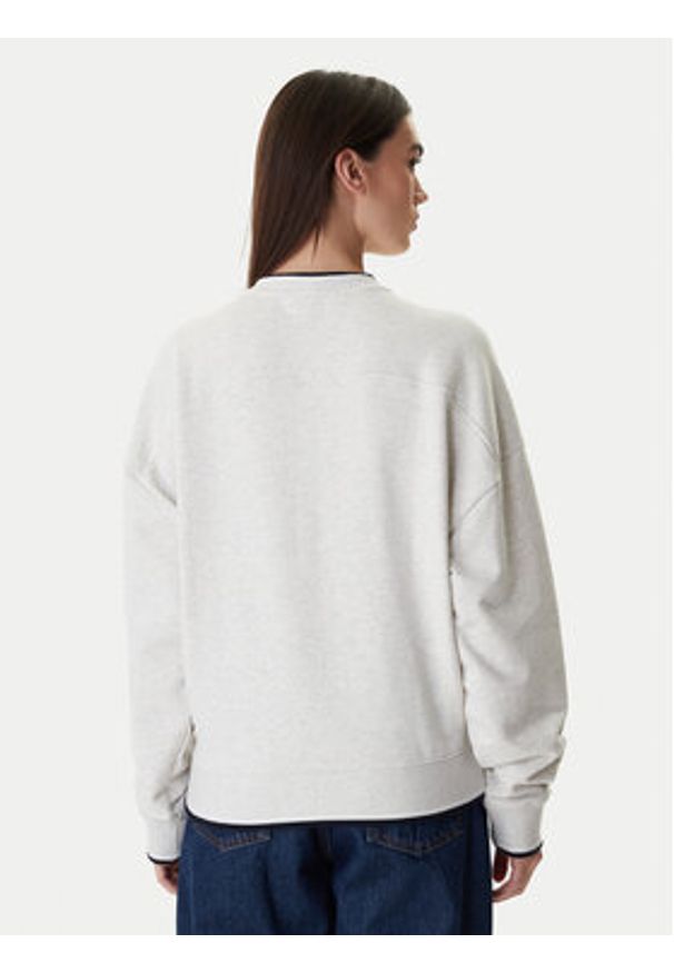Guess Jeans Bluza W6RQ09 K68I4 Szary Oversize. Kolor: szary. Materiał: bawełna