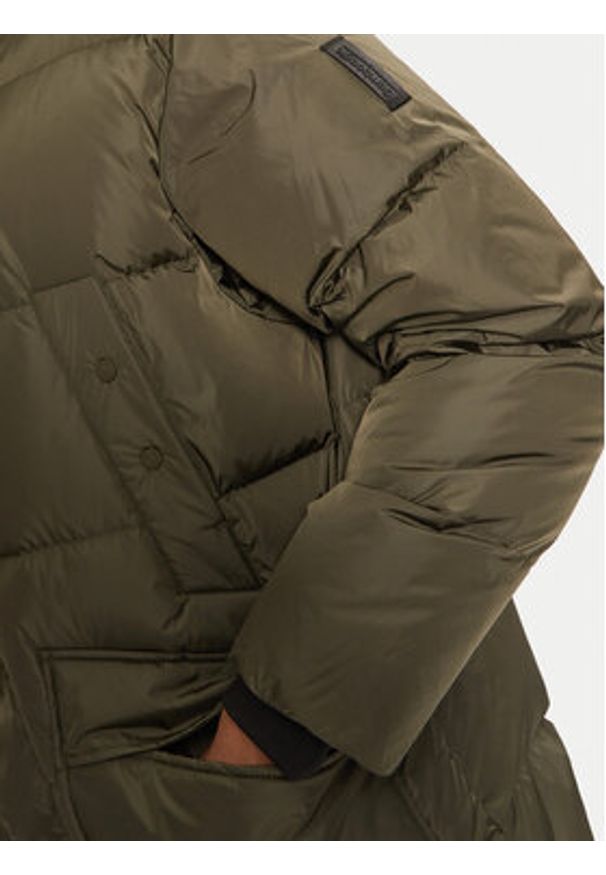Bomboogie Kurtka puchowa CM8611TTNP4 Zielony Regular Fit. Kolor: zielony. Materiał: syntetyk