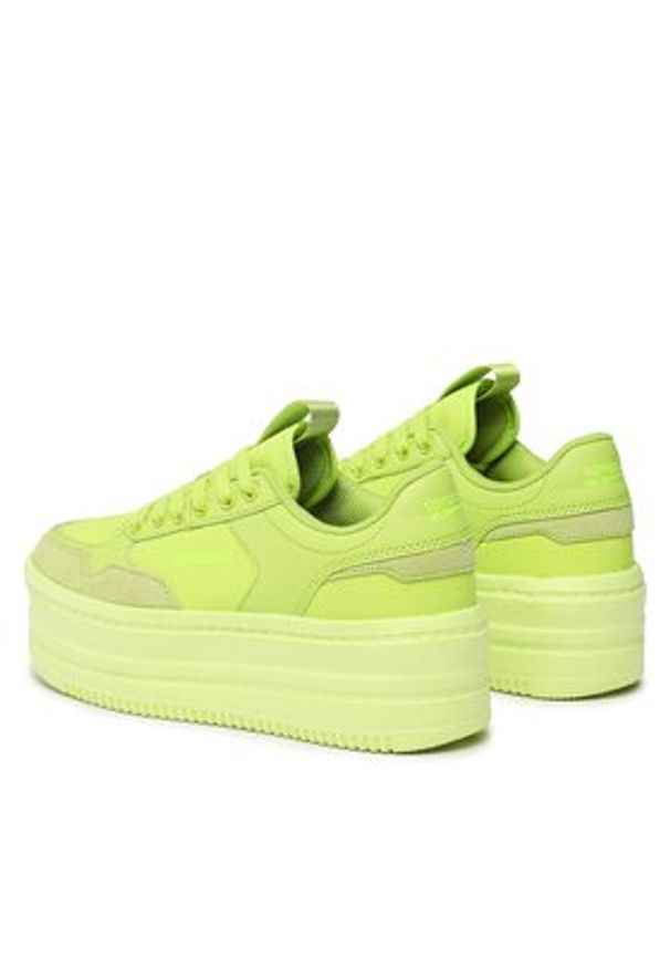 Sprandi Sneakersy WP40-22168Y Zielony. Kolor: zielony. Materiał: skóra