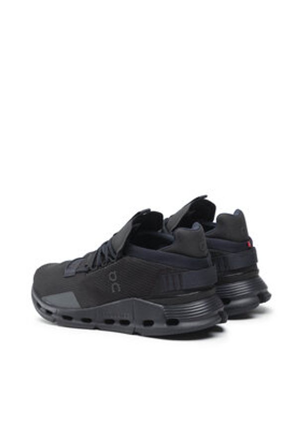 On Sneakersy Cloudnova 26.99814 Czarny. Kolor: czarny. Materiał: materiał