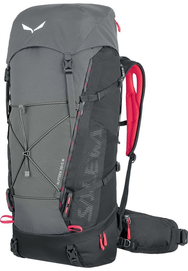 Plecak turystyczny Salewa Alptrek Ws 38 l + 5 l Szary. Kolor: szary