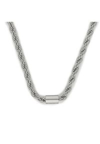 Armani Exchange Naszyjnik Icon Chains AXG0125040 Srebrny. Materiał: srebrne. Kolor: srebrny