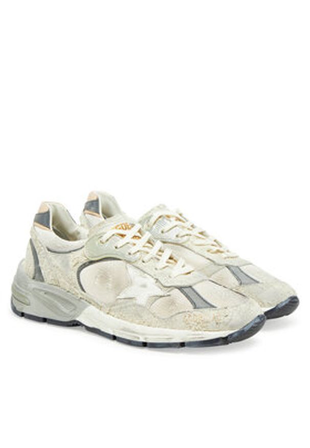 GOLDEN GOOSE Sneakersy Running Dad GMF00199.F002156.80185 Biały. Kolor: biały. Materiał: materiał. Sport: bieganie