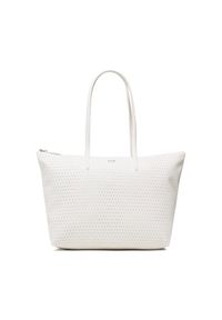 Torebka Lacoste. Kolor: biały #1