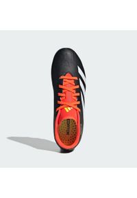 Adidas - Buty Predator 24 League Low MG. Kolor: czerwony, wielokolorowy, czarny, biały. Materiał: materiał