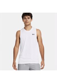 Koszulka treningowa męska Under Armour Tech Tank. Kolor: biały