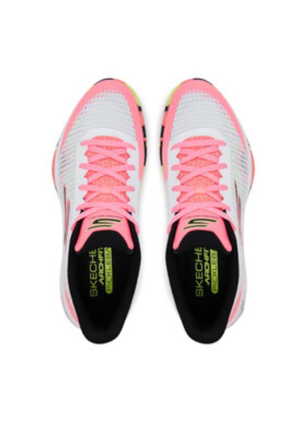 skechers - Skechers Buty do tenisa Viper Court Pro 246069/WMLT Biały. Kolor: biały. Materiał: materiał. Sport: tenis