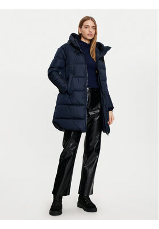 Bomboogie Kurtka puchowa CW6630TTNP4 Granatowy Regular Fit. Kolor: niebieski. Materiał: syntetyk