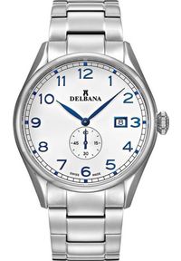 DELBANA - Zegarek Delbana Zegarek męski Delbana 41701.682.6.062 srebrny. Kolor: srebrny #1