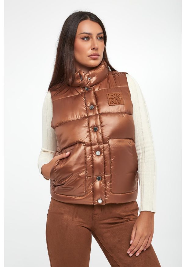 Kamizelka damska pikowana DKNY