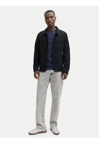 Jack & Jones T-Shirt Edover 12288005 Granatowy Regular Fit. Kolor: niebieski. Materiał: bawełna #3
