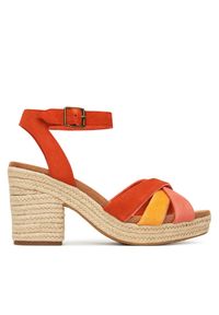 Espadryle Toms. Kolor: czerwony