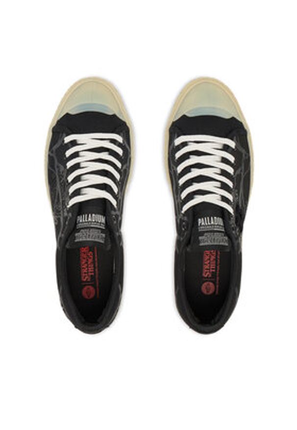 Palladium Trampki Palla Ace Vines 04632-008-M Czarny. Kolor: czarny. Materiał: materiał