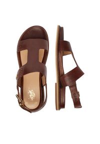 U.S. Polo Assn. Sandały EO-ADELI002W/6L1 Brązowy. Kolor: brązowy. Materiał: skóra #3