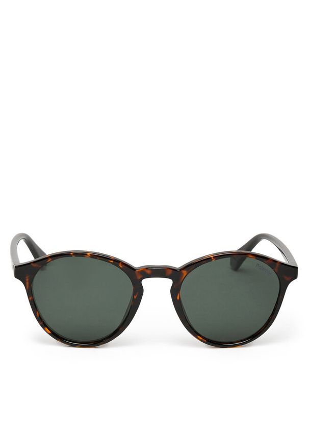 POLAROID - Okulary przeciwsłoneczne Polaroid. Kolor: brązowy