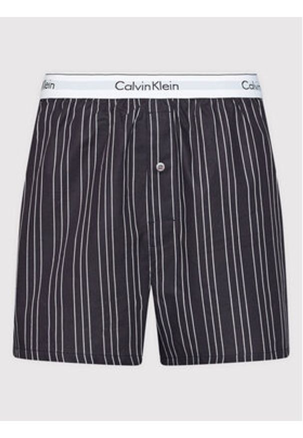 Calvin Klein Underwear Komplet 2 par bokserek 000NB1396A Granatowy. Kolor: niebieski. Materiał: bawełna